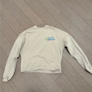 Madhappy Light Gray Crewneck Sweater